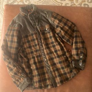 Flannel/Corduroy/Sherpa jacket